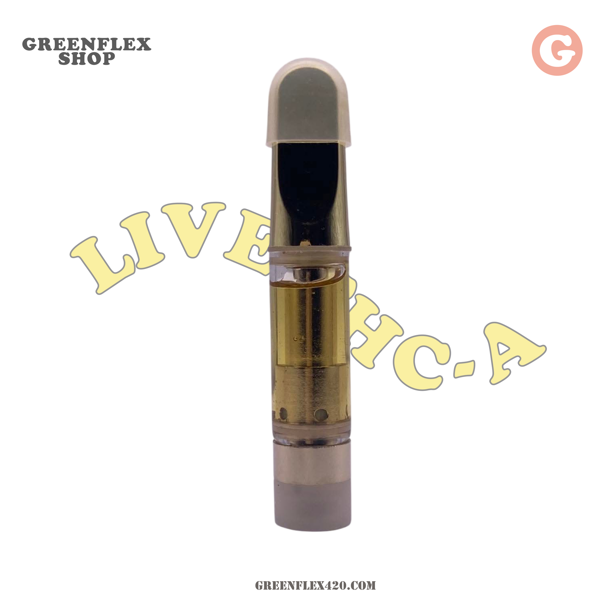 Live THC-A | Cartucho Wax THC-A 510 1g | Greenflexlabs