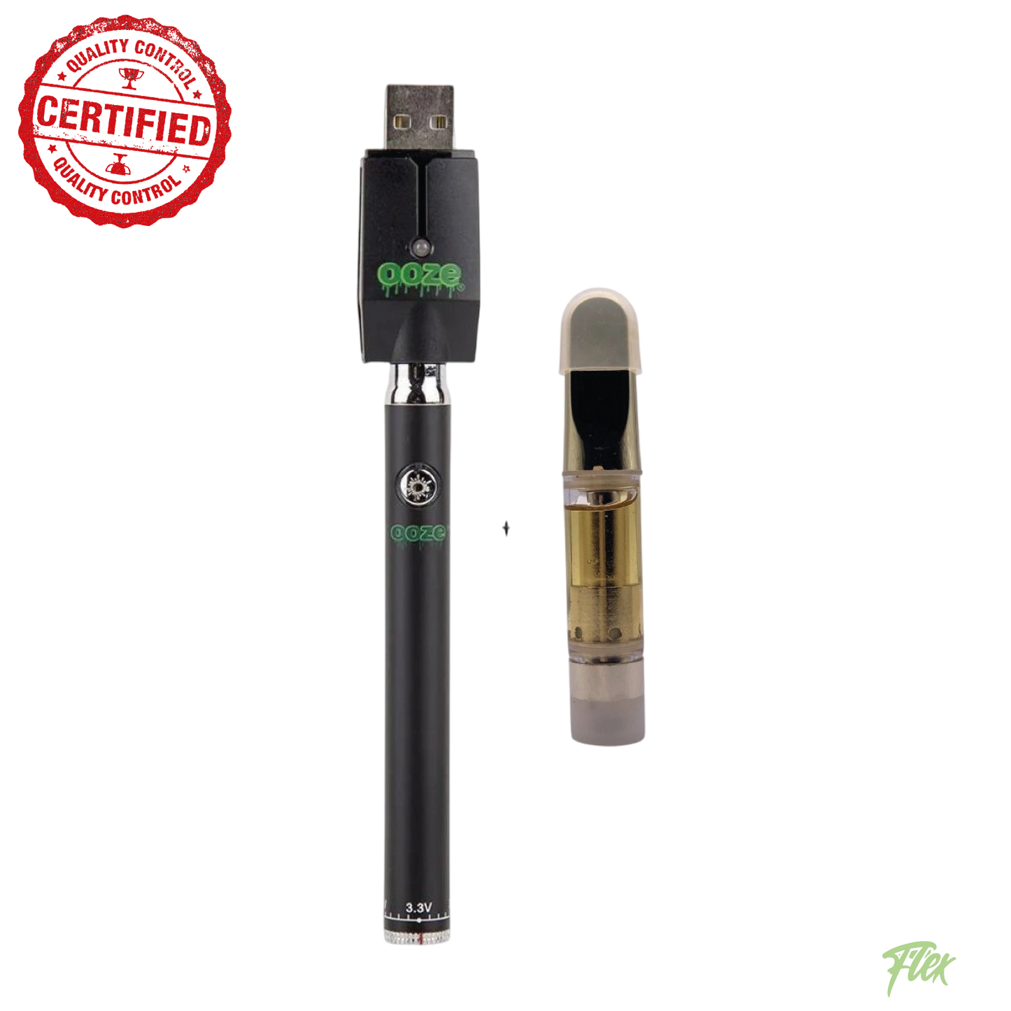 Kit Pluma y Cartuho WAX THC PREMIUM Rosca 510